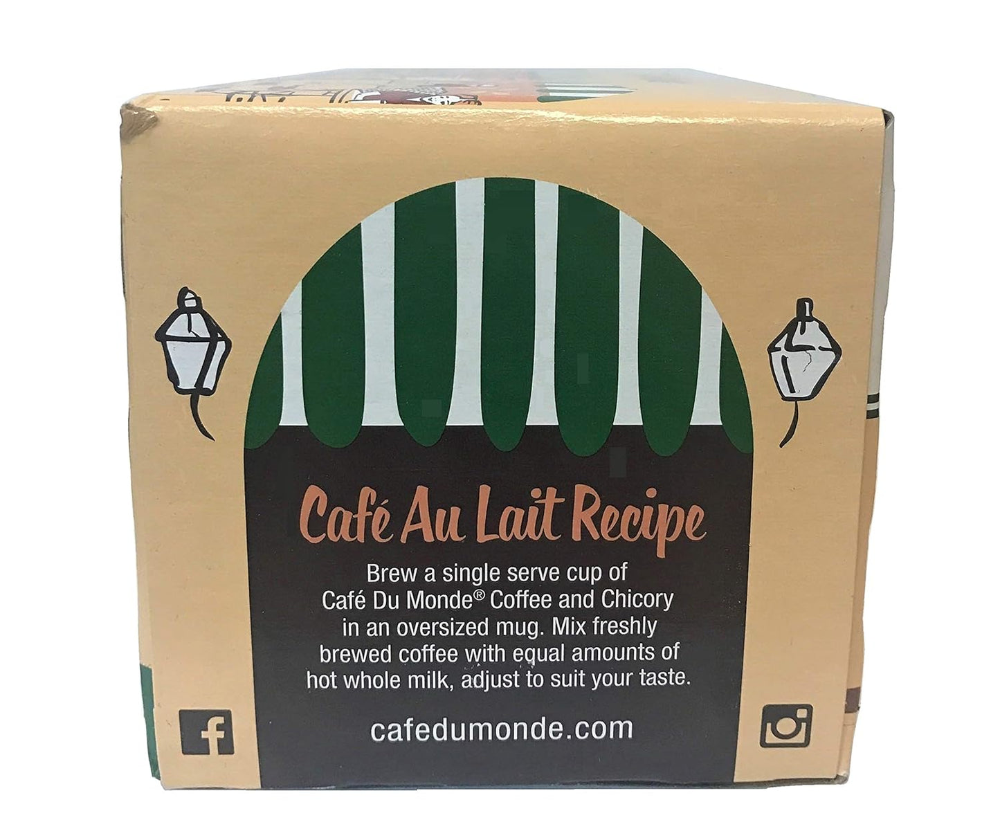Cafe Du Monde Coffee and Chicory Single Serve Cups 72 Count