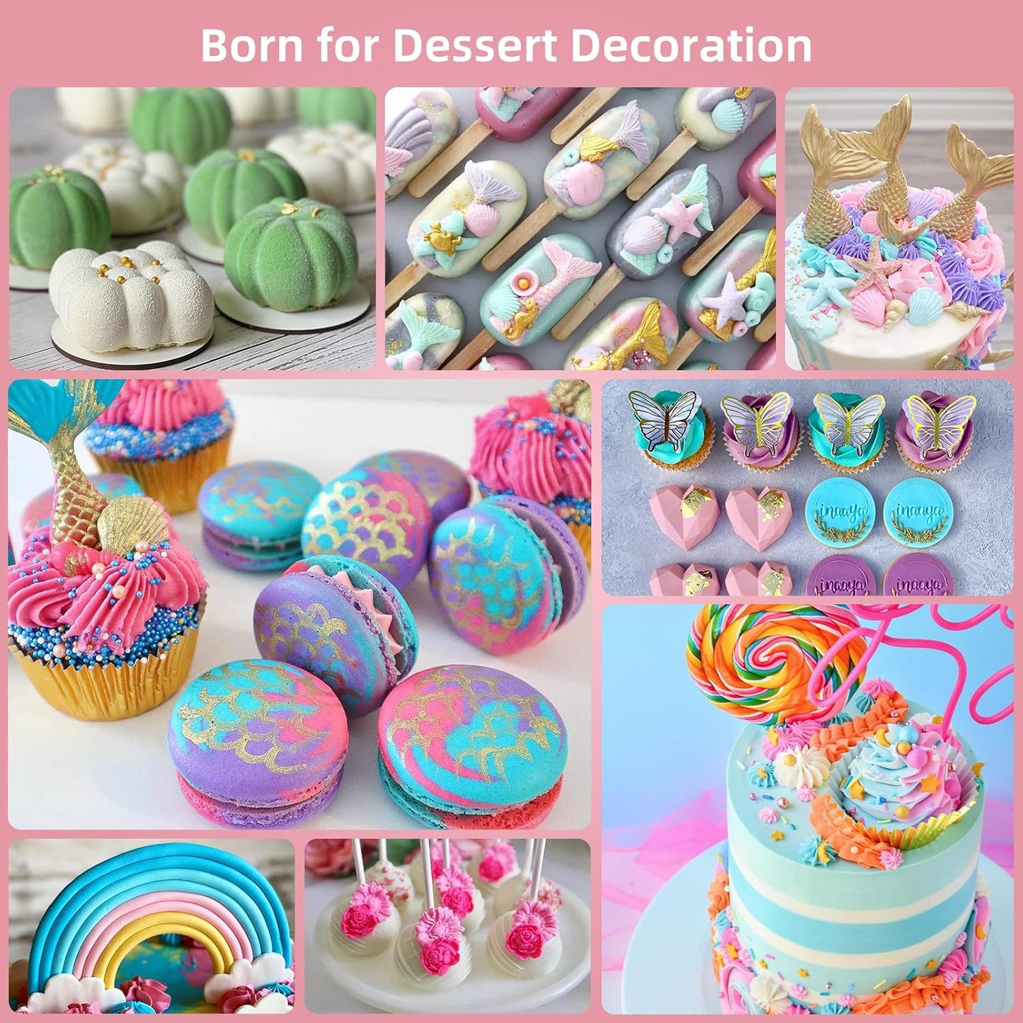 Food Coloring for Baking - 26 Vibrant Cake Coloring Liquid Set for Dessert Decorating, Food Grade Food Dye for Icing,Fondant,Cookies,Easter Egg,Making DIY Supplies Kit- 0.25 Fl. oz (6 ml)/Bottles