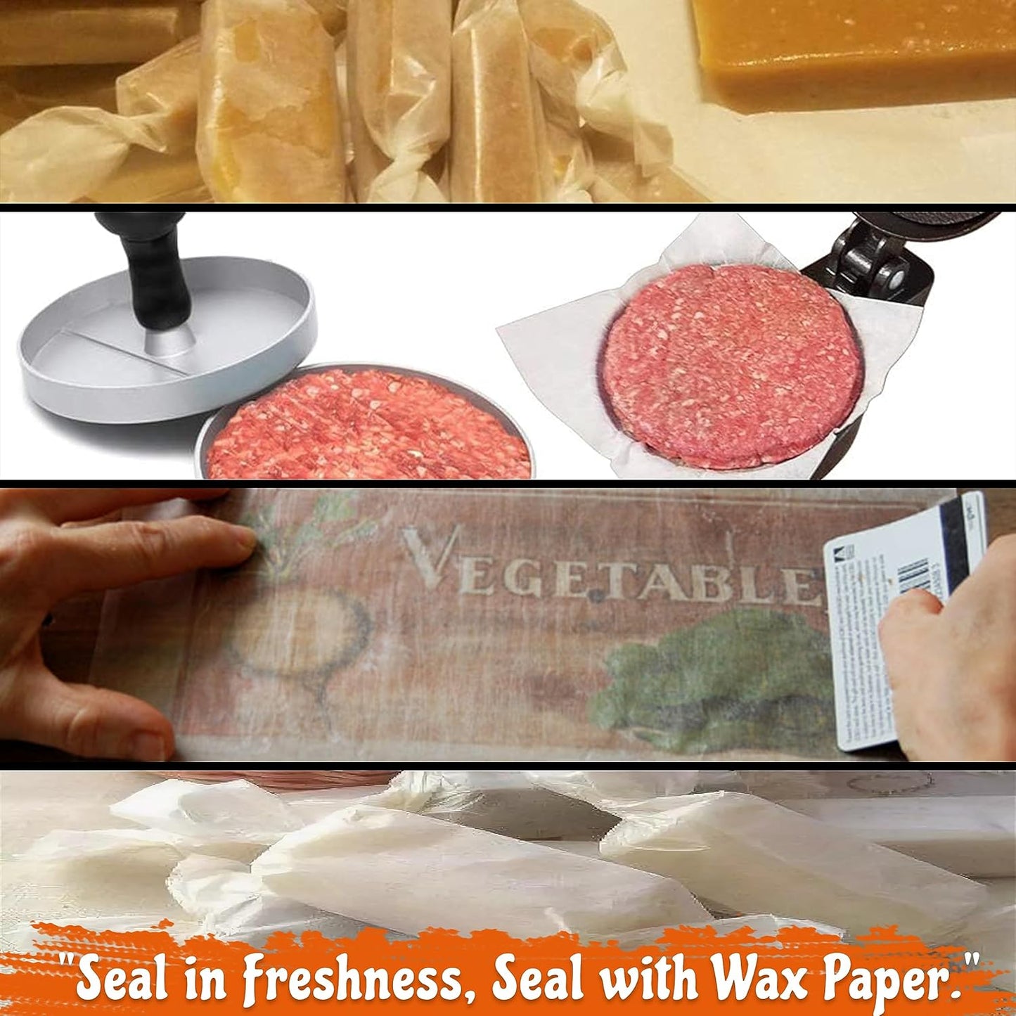 Perfect Stix Gordon choice DeliWaxPaper10-500 Deli Wax Paper, 10" x 10.75", Plain (Pack of 500)