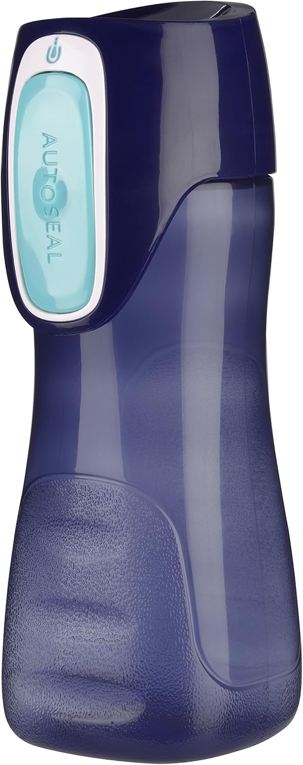 Contigo AUTOSEAL Trekker Kids Water Bottles, 14 oz., Granny Smith and Nautical (Pack of 8)