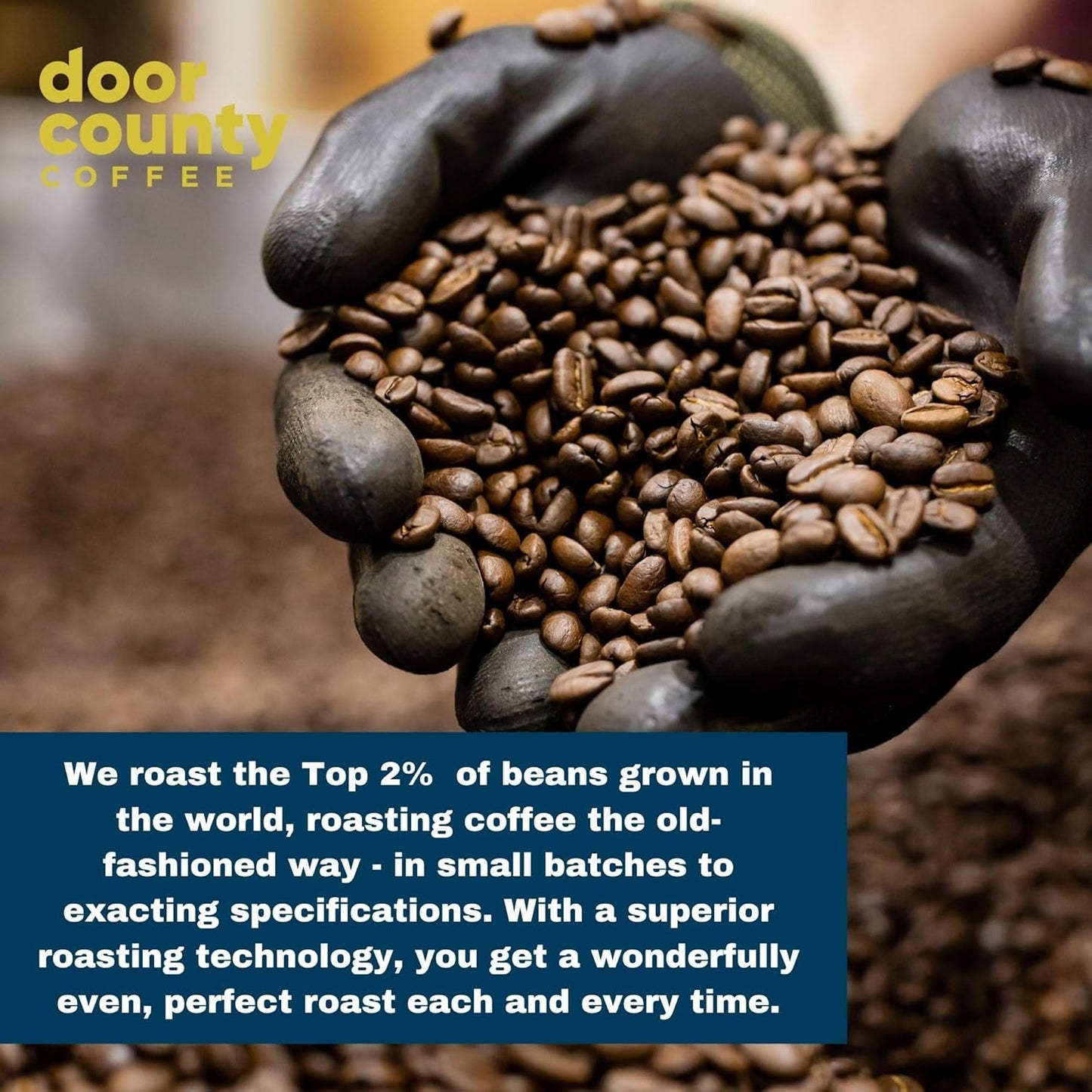 Gourmet Flavored Coffee Spring & Summer Sampler Pack - 10 Unique Spring Flavored Coffees - Roasted by Door County Coffee