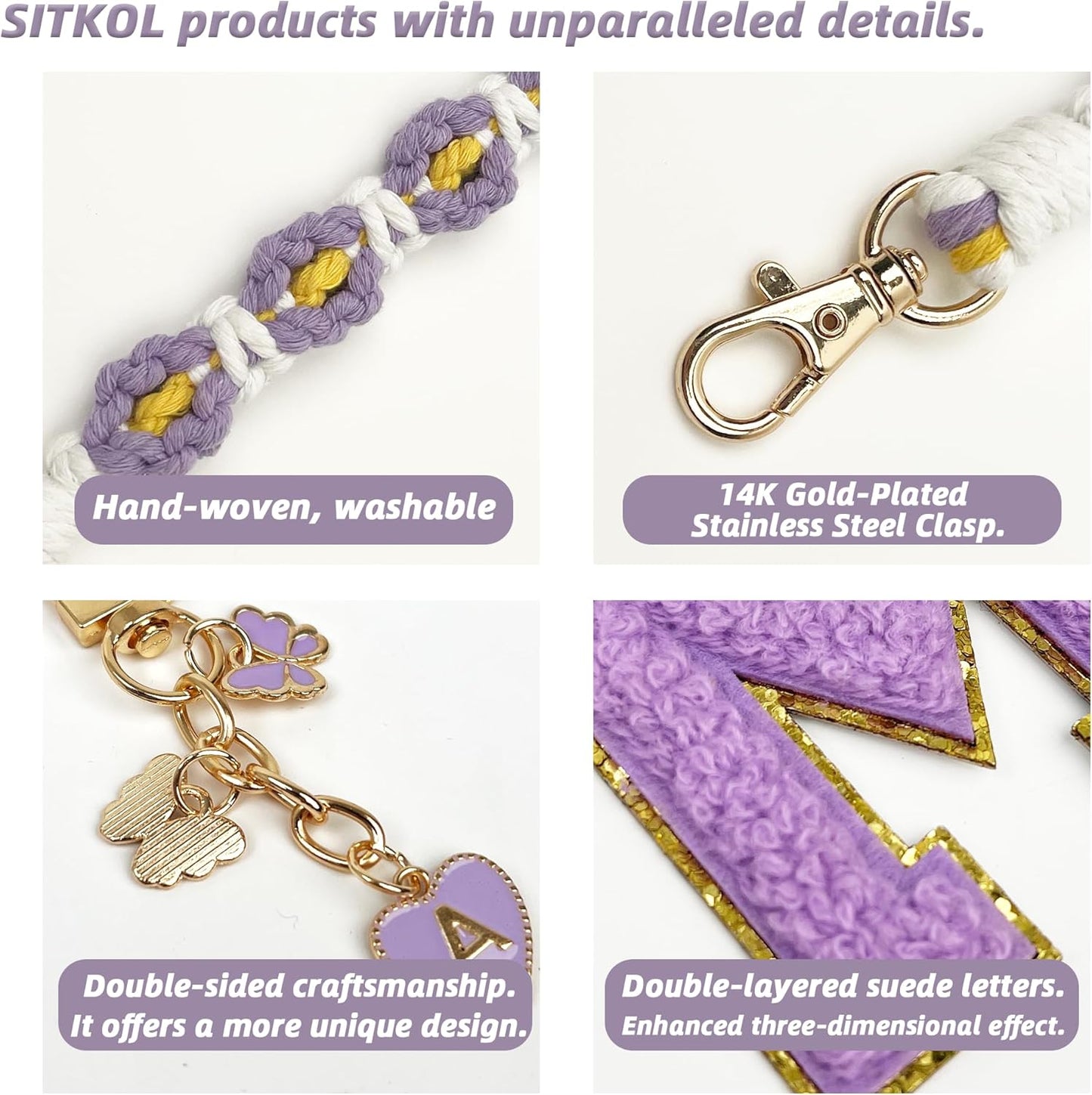 SITKOL Silicone Boot Cute Monogram Set Compatible with Owala Water Bottle 24 oz, 32 oz, 40 oz - Perfect Letter Owala Accessories for Owala Tumbler, Owala Free Sip, Pink Owala, Black Owala