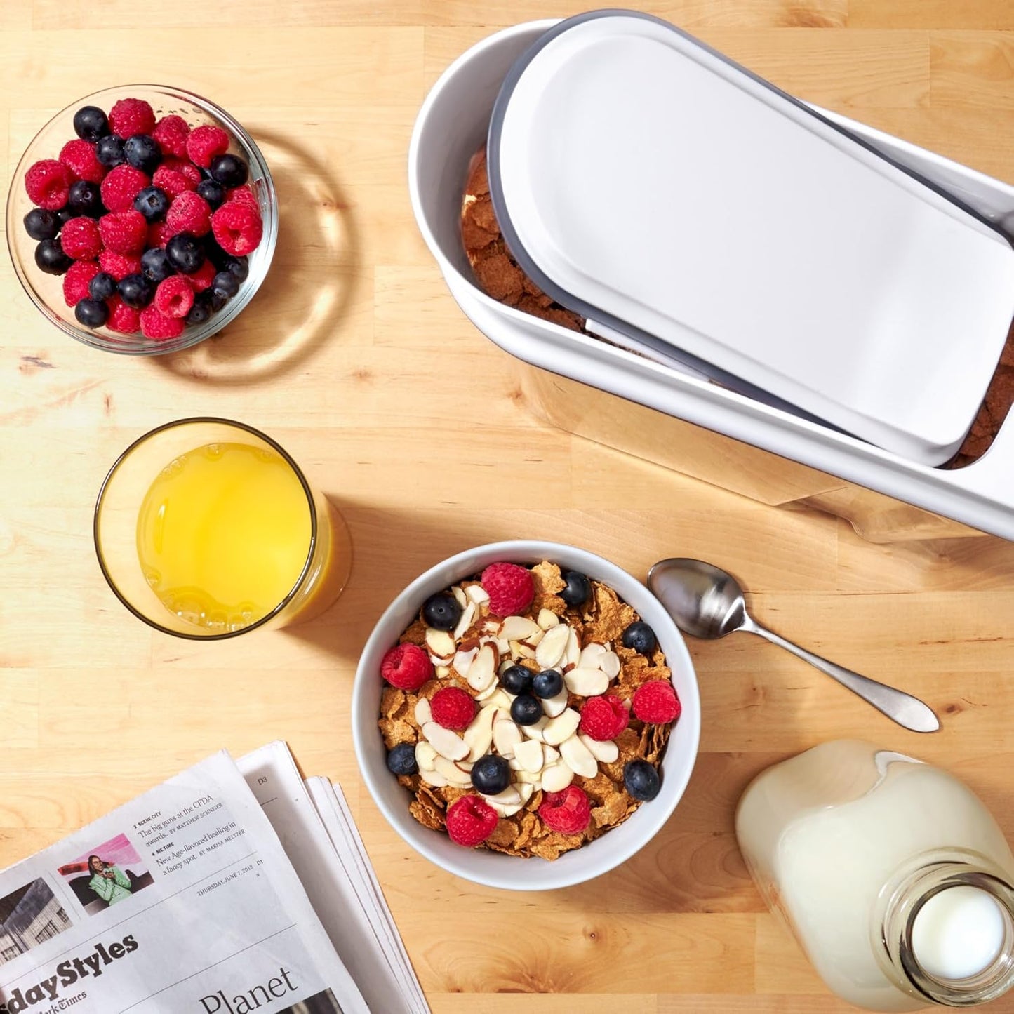 OXO Good Grips Airtight POP Large Cereal Dispenser (4.5 Qt) (Pack of 8)