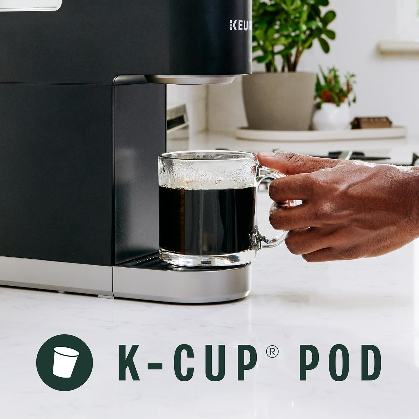 Starbucks K-Cup Coffee Pods, Starbucks Blonde Roast Coffee With 2X Caffeine Veranda Blend For Keurig Brewers, 100% Arabica, 6 Boxes (60 Pods Total)