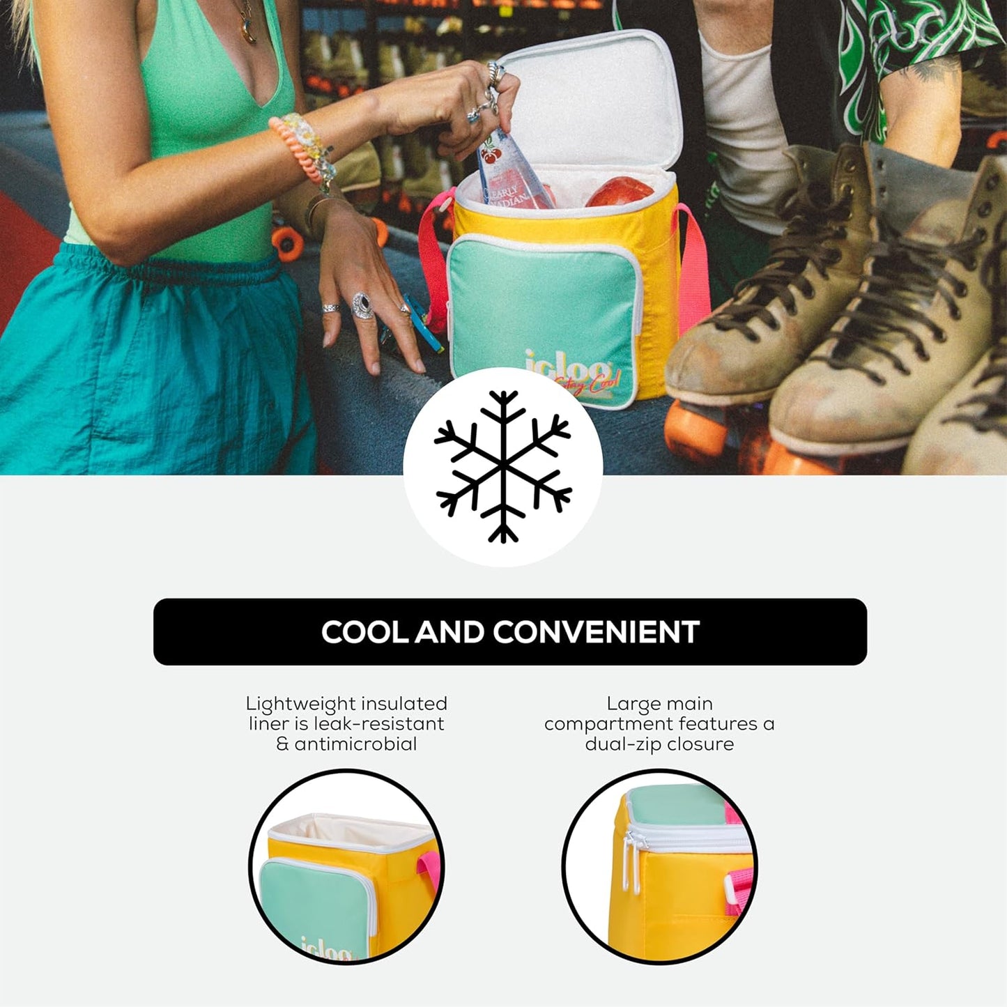 Igloo Retro Square Lunch Bag Cooler