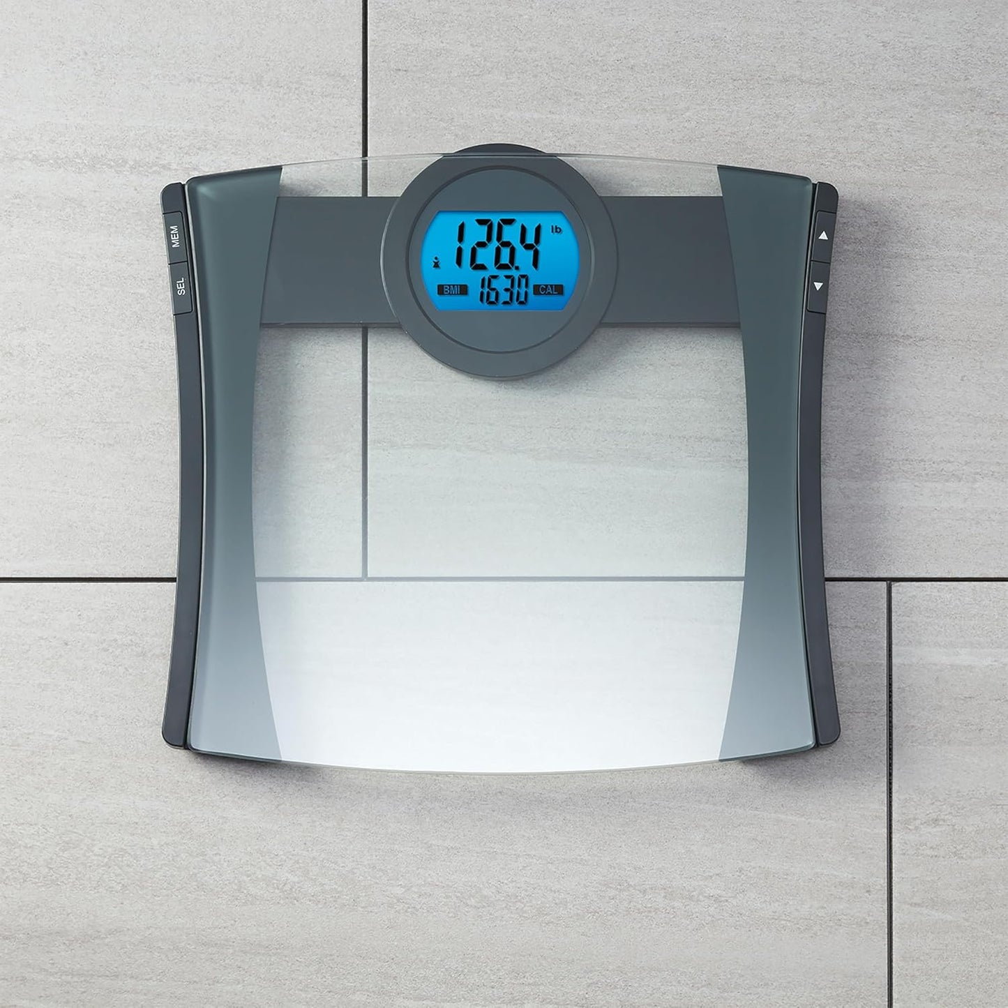 Eat Smart Precision CalPal Digtal Bathroom Scale with BMI and Calorie Intake, 440 Pound Capacity