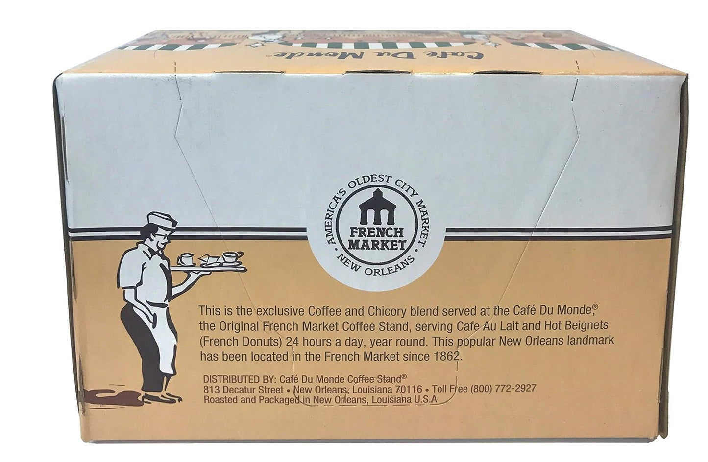 Cafe du Monde Coffee and Chicory 24 Single Serve Cups