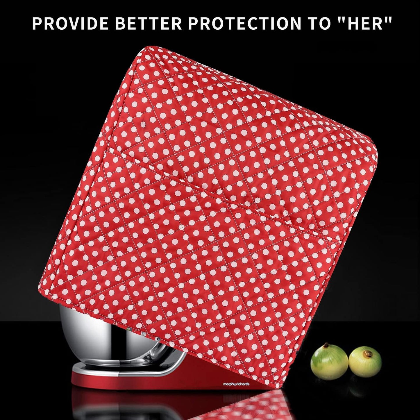 Kitchen Aid Mixer Cover,Stand Mixer Cover Compatible with 6-8 Quart Kitchenaid/Hamilton Mixers/Tilt Head Bowl Lift Models Stand Mixer,Pioneer Woman Kitchen Mixer Cover.Kitchen Aid Mixer Accessories