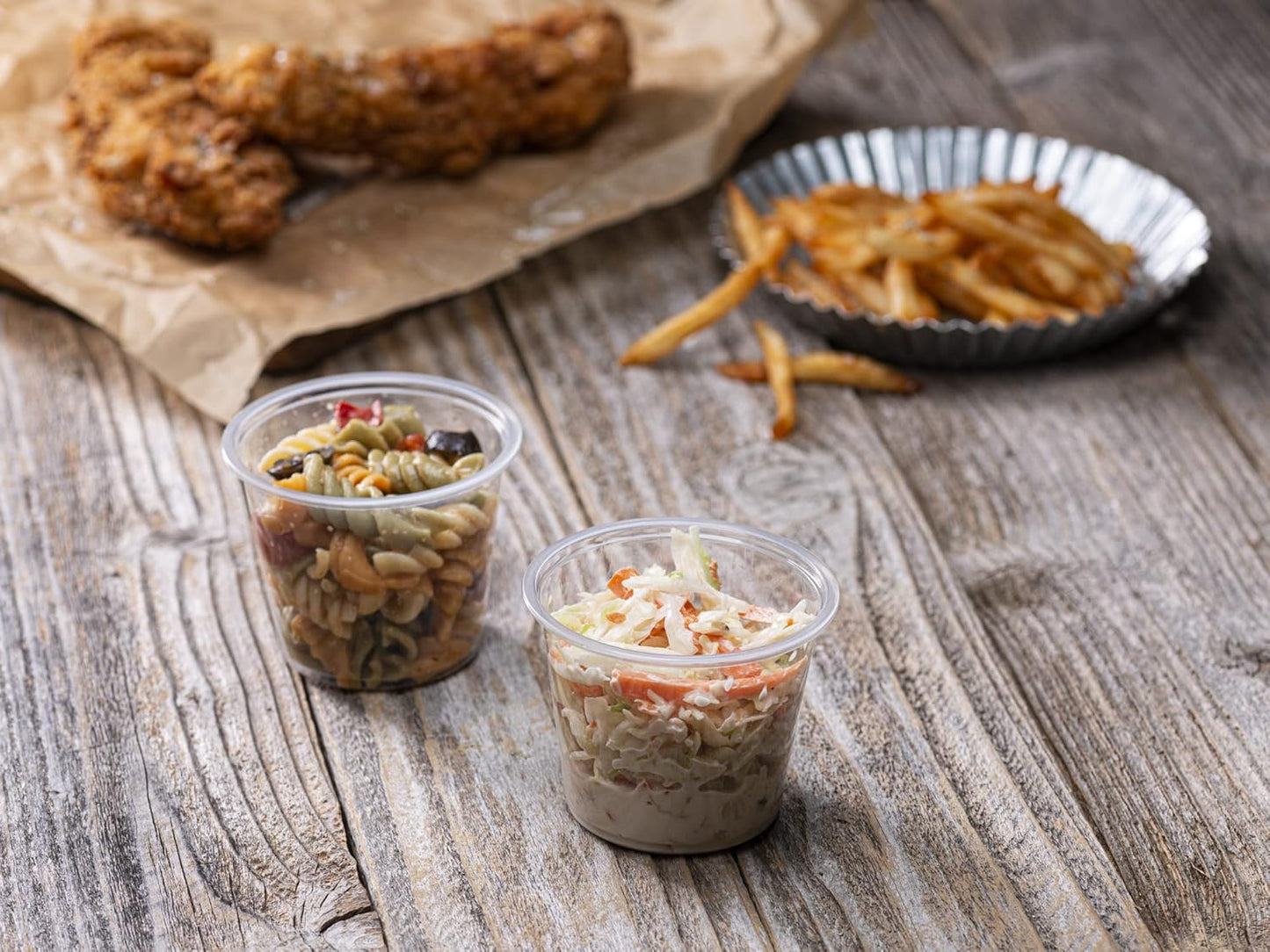 {5 oz,200 Cups} Clear Diposable Plastic Portion Cups No Lids, Small Mini Containers For Portion Controll, Jello Shots, Meal Prep, Sauce Cups, Slime, Crafts, Disposable Souffle Cups & Much more