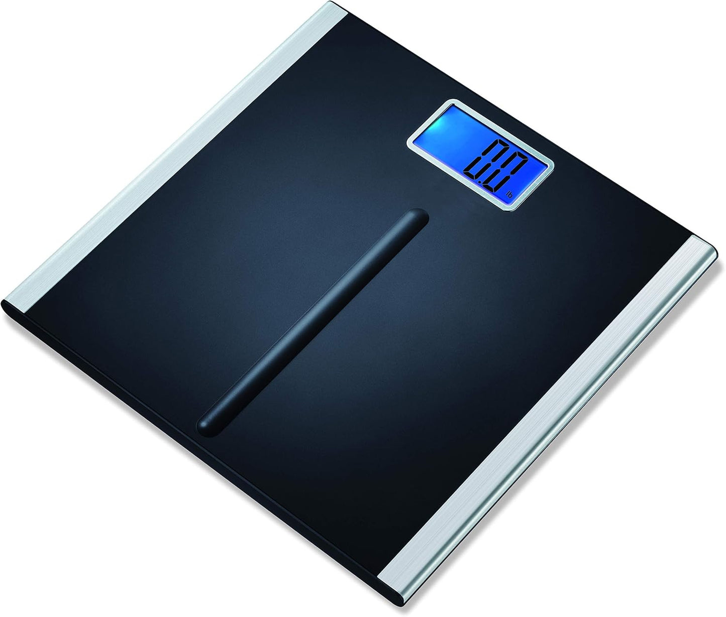 Eat Smart Precision Premium Digital Bathroom Scale with 3.5 inch Readout Display and "Step-On" Technology, Bath Scale for Body Weight, 400 lb Capacity, Black