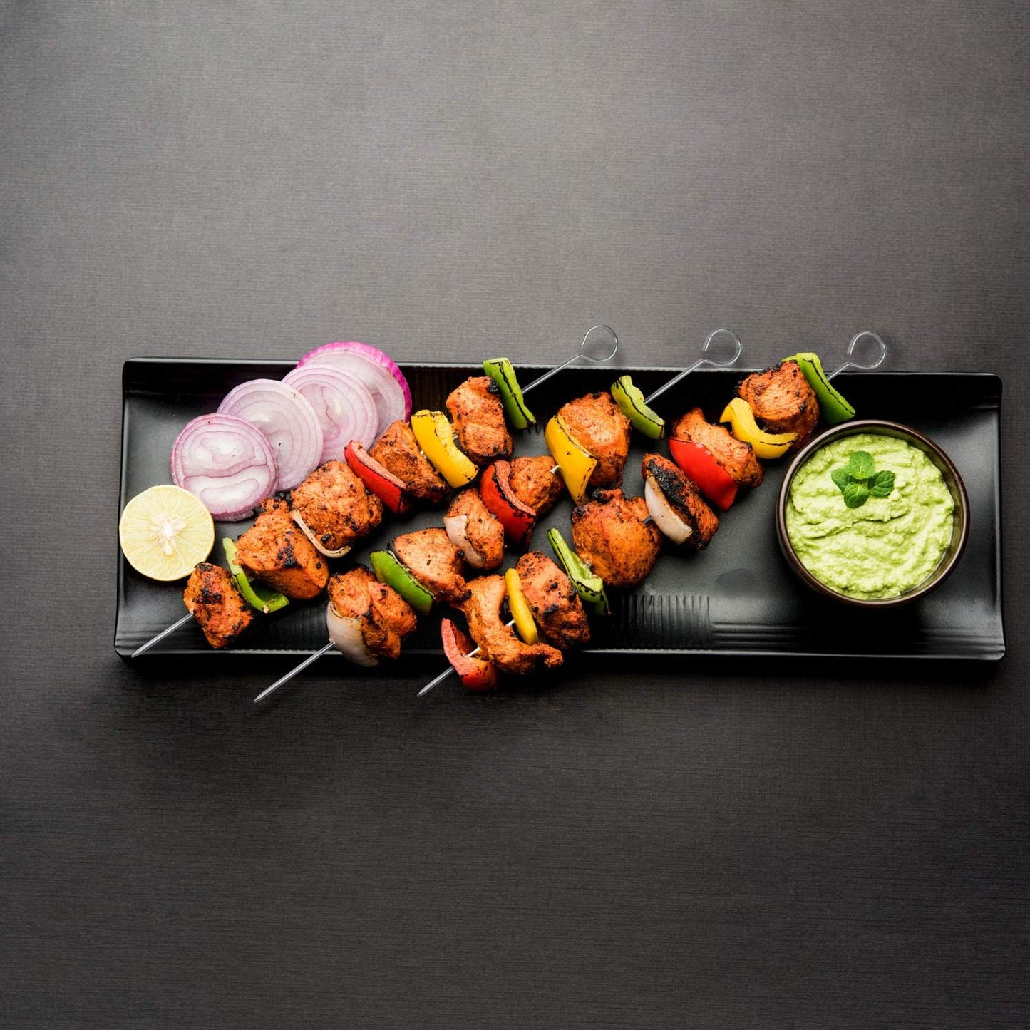 Blue Donuts 24 Pack Kabob Skewers for Grilling 12 Inch - BBQ Grill Grilling Accessories, Stainless Steel, Pack of 24