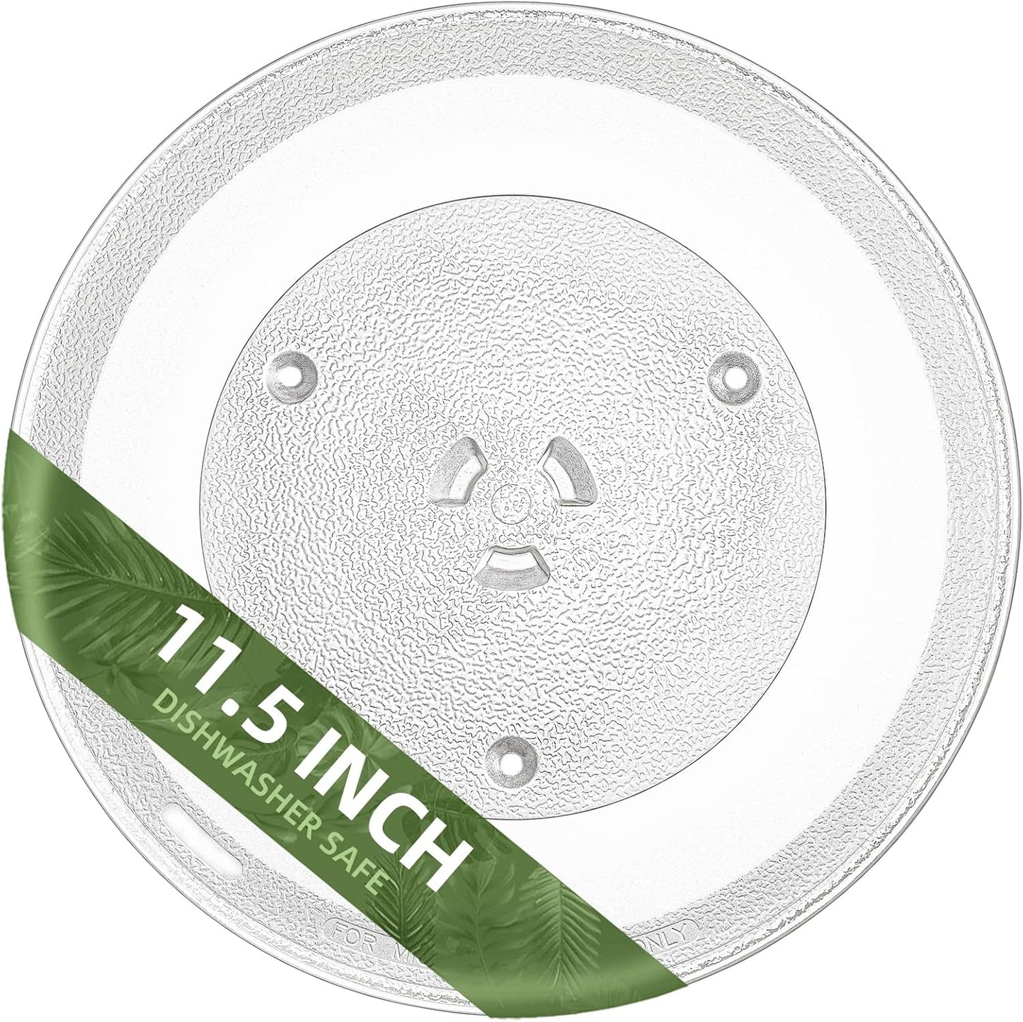 11.5" Microwave Turntable Compatible with Samsung DE63-00624A DE74-20102D, 11 1/2 inch Replacement Microwave Glass Plate for GE WB49X10097 WB49X10224