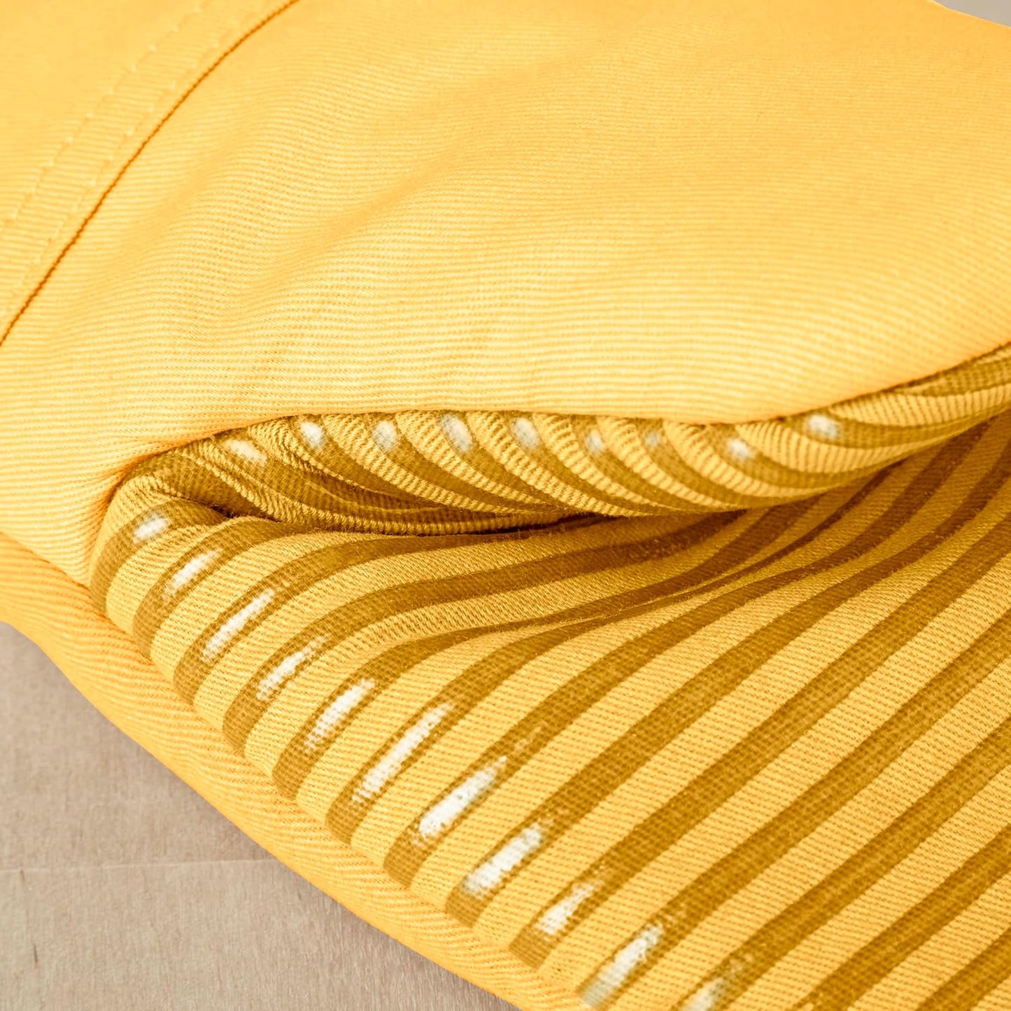 KitchenAid Beacon Two-Tone Non-Slip Oven Mitt Set, Majestic Yellow, 5.75"x13", 2 Piece