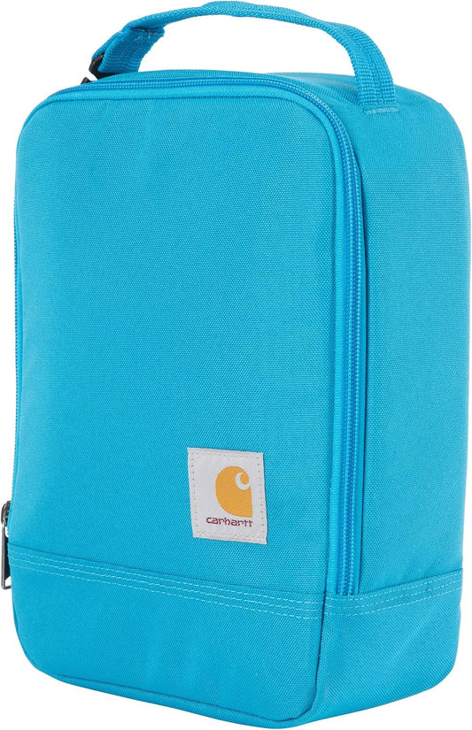 Carhartt Insulated Lunch Cooler For Men and Women, Fully Insulated Lunch Pale for Everyday Use, Atomic Blue