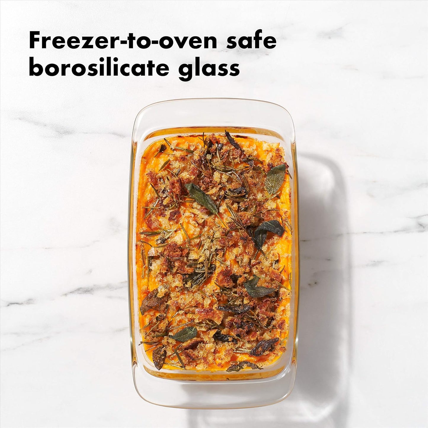 OXO Good Grips GLASS LOAF PAN WITH LID