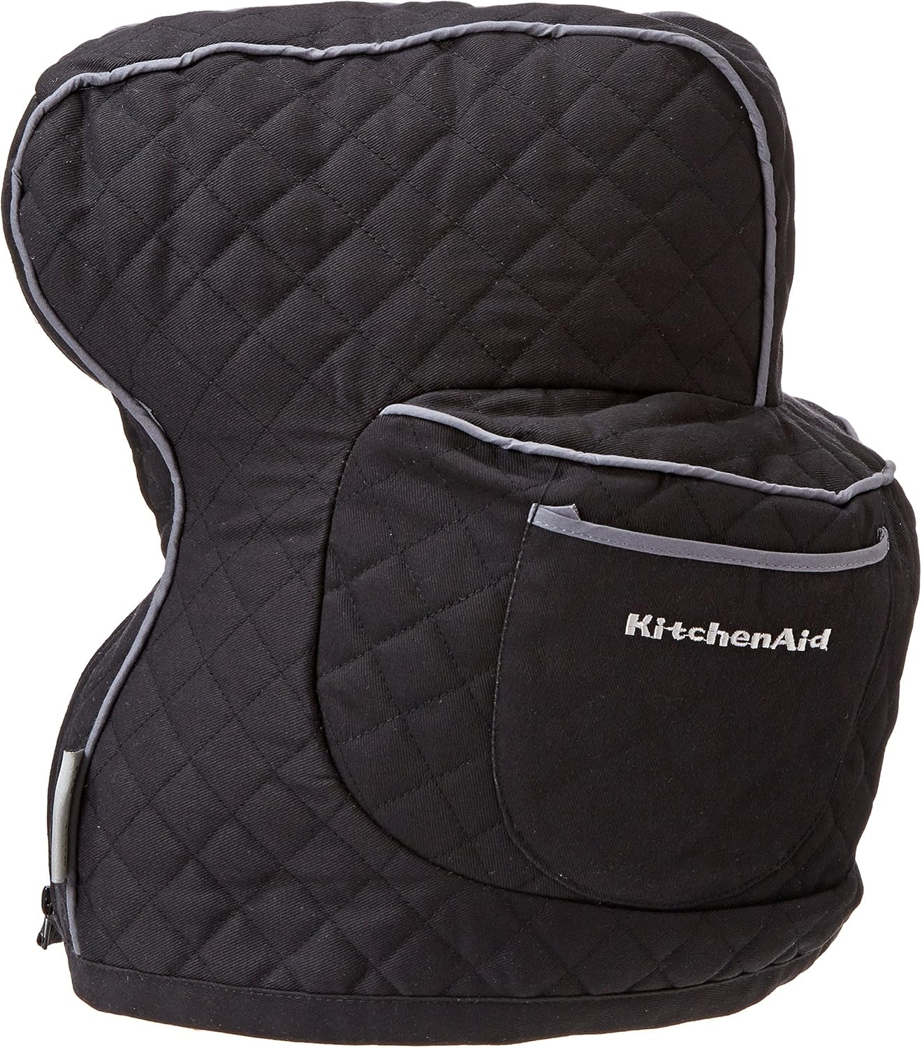 KitchenAid KSMCT1OB KSMCTIOB Fitted Stand Mixer Cover - Onyx Black